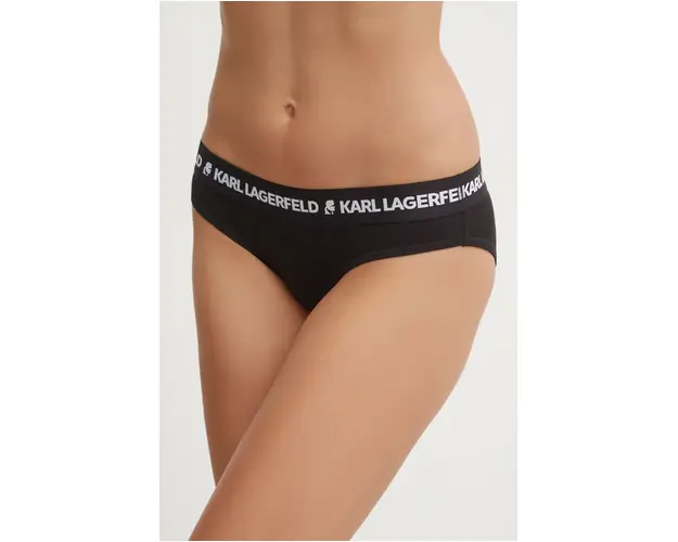 Karl Lagerfeld chiloti 3-pack culoarea negru, 246W2112