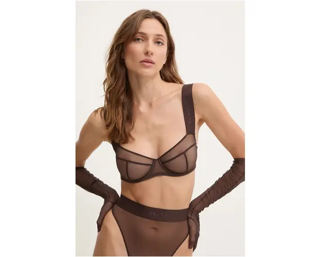 Zhilyova sutien culoarea maro, neted, 171010228