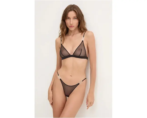 Zhilyova sutien culoarea negru, neted, 231010201