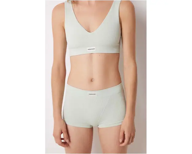 women'secret boxeri SEAMLESS 2 culoarea verde, 5128087