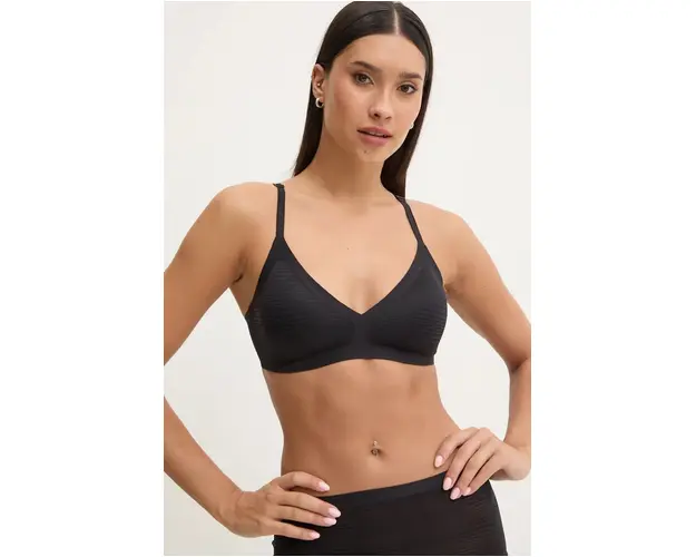 Chantelle sutien culoarea negru, neted, C20D10