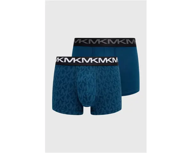 Michael Kors boxeri 3-pack barbati, culoarea albastru marin