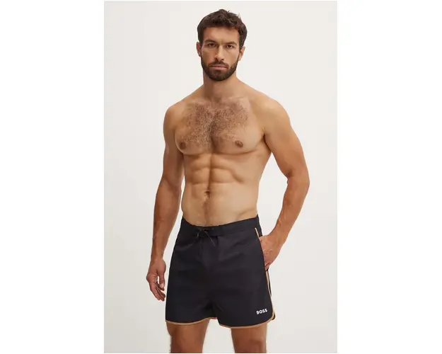 BOSS pantaloni scurti de baie culoarea negru, 50518927