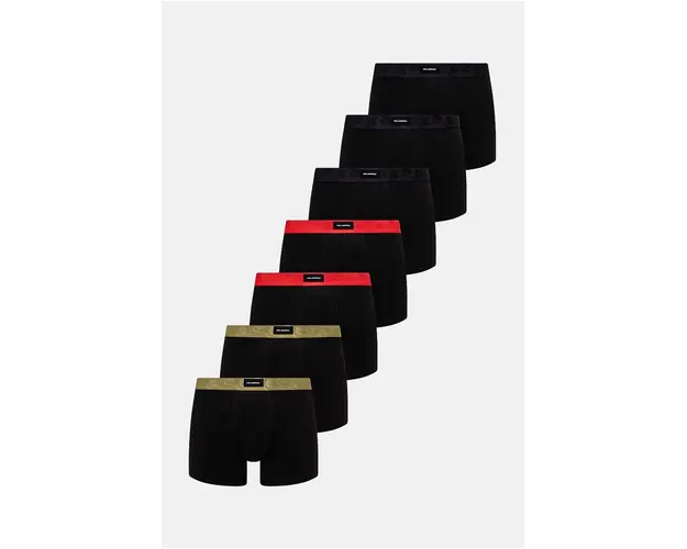 Karl Lagerfeld boxeri 7-pack barbati, culoarea negru, 245M2103