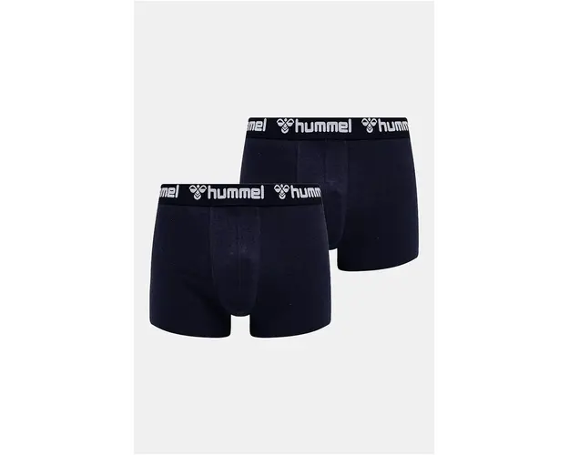 Hummel boxeri 2-pack barbati, culoarea albastru marin, 224039