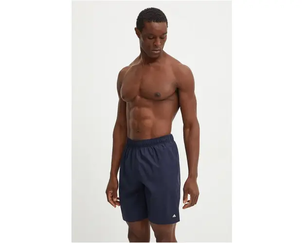 adidas Performance pantaloni scurti de baie Solid CLX culoarea albastru marin, IX9792