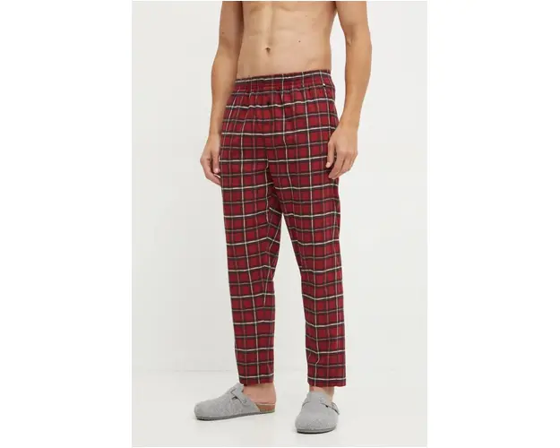 BOSS pantaloni de pijama barbati, culoarea bordo, modelator, 50527420