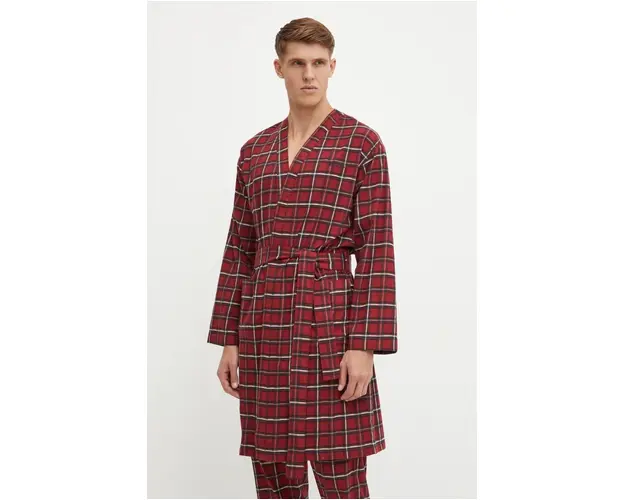 BOSS halat culoarea bordo, 50527431