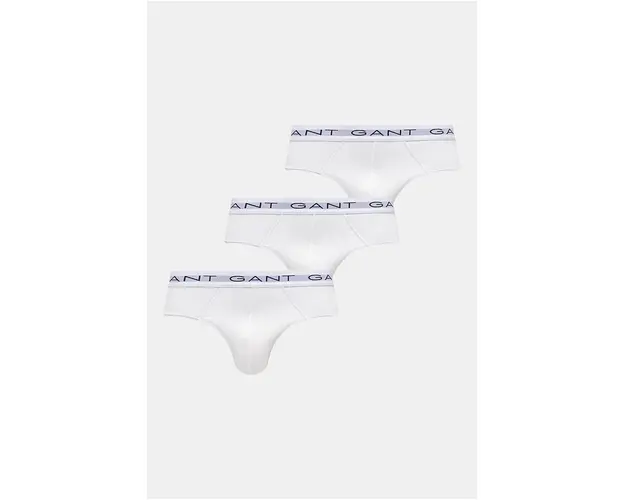 Gant slip 3-pack barbati, culoarea alb, 900013001