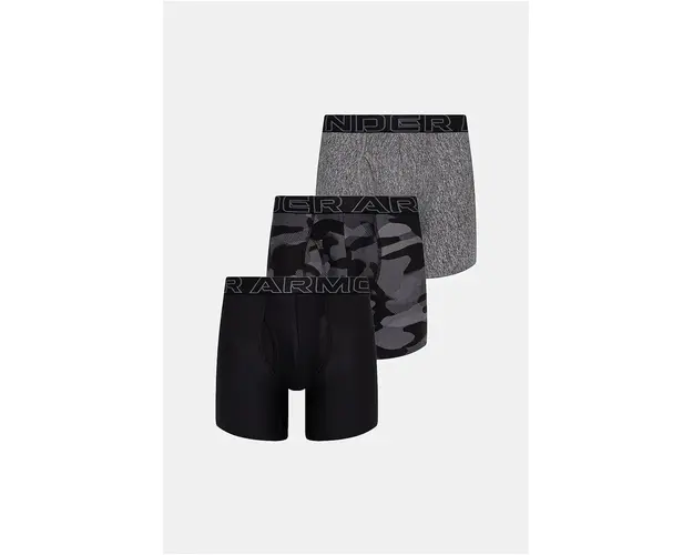Under Armour boxeri 3-pack barbati, culoarea negru, 25UUSHJ193