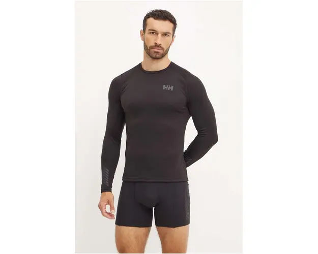 Helly Hansen longsleeve functional Lifa Active culoarea negru, 49389