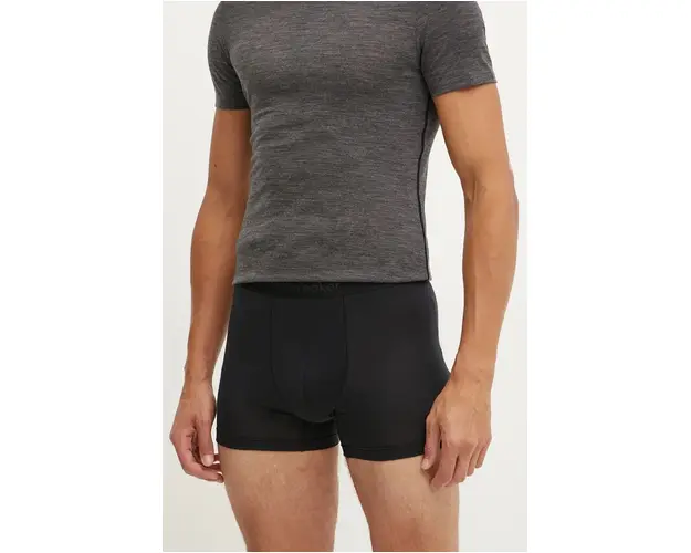 Icebreaker lenjerie functionala Merino Blend 125 Cool-Lite Anatomica culoarea negru, IB0A571V0011
