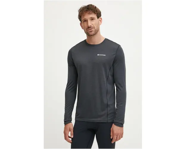 Montane longsleeve functional Dart culoarea negru, MDLST18