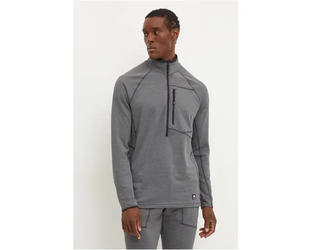 Burton hanorac functional Stockrun Grid culoarea gri, 233861