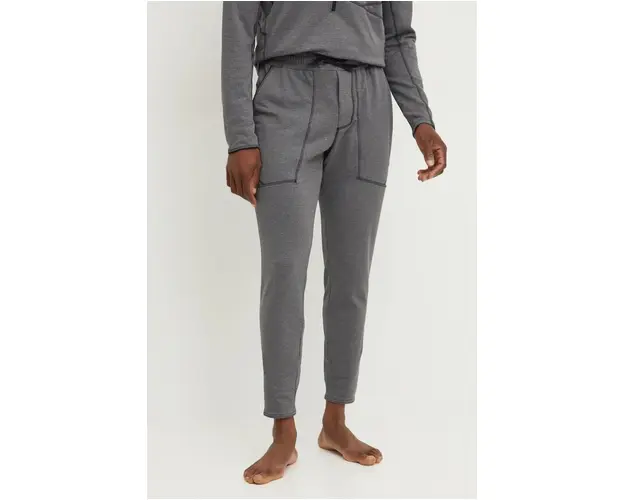 Burton pantaloni functionali Stockrun Grid culoarea gri, 233911