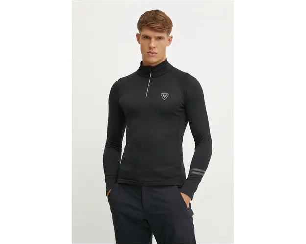 Rossignol longsleeve functional Poursuite culoarea negru, RLMML01
