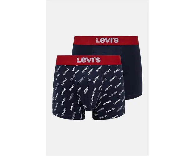 Levi's boxeri 2-pack barbati, culoarea albastru marin, 37149-0973