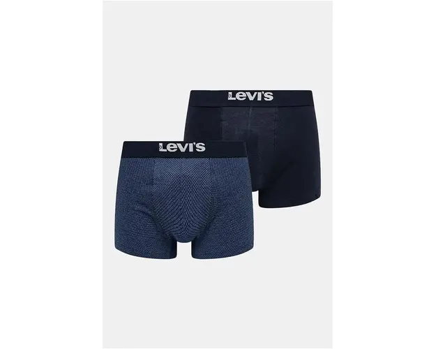 Levi's boxeri 2-pack barbati, culoarea albastru marin, 37149-1024