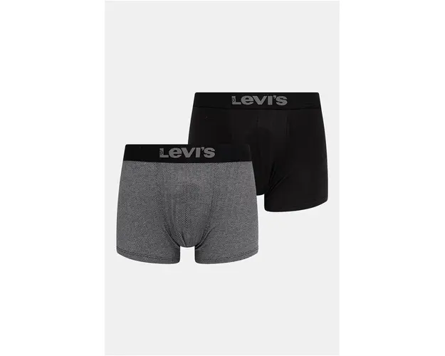 Levi's boxeri 2-pack barbati, culoarea negru, 37149-1029