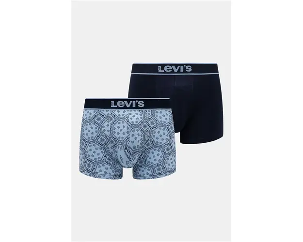 Levi's boxeri 2-pack barbati, culoarea albastru marin, 37149-1031