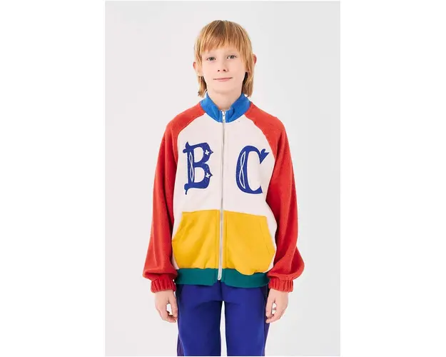 Bobo Choses hanorac de bumbac pentru copii cu imprimeu, 224AC057