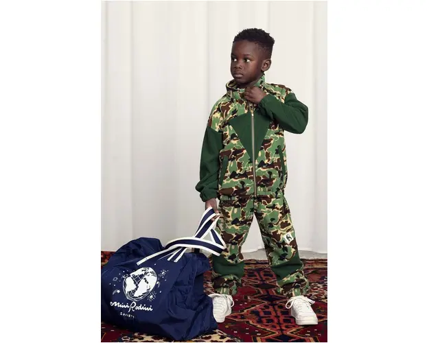 Mini Rodini bluza culoarea verde, modelator, 2471010475