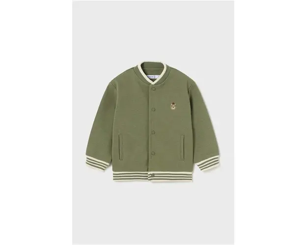 Mayoral bluza bebe culoarea verde, cu imprimeu, 2474