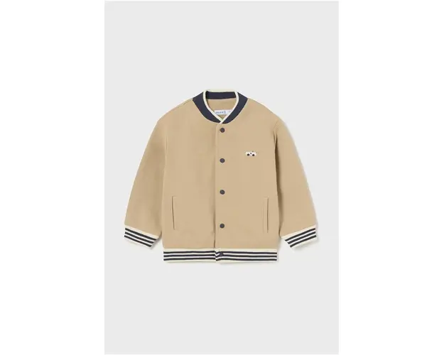 Mayoral bluza bebe culoarea bej, cu imprimeu, 2474