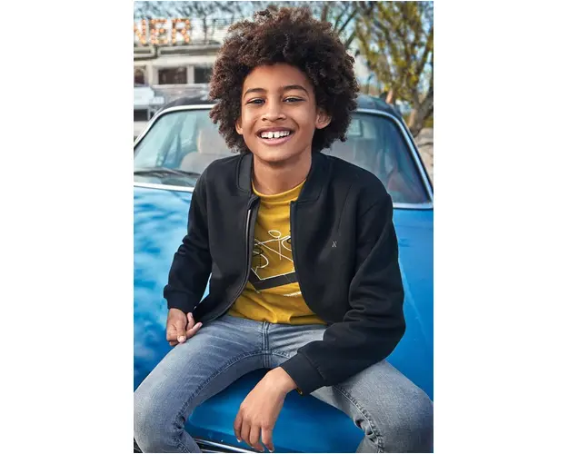 Mayoral bluza copii culoarea negru, uni, 7465