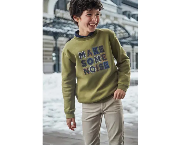 Mayoral bluza copii culoarea verde, cu imprimeu, 7488