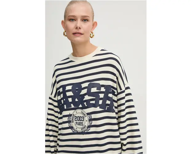 BA&SH bluza femei, culoarea bej, 1H24BENJ