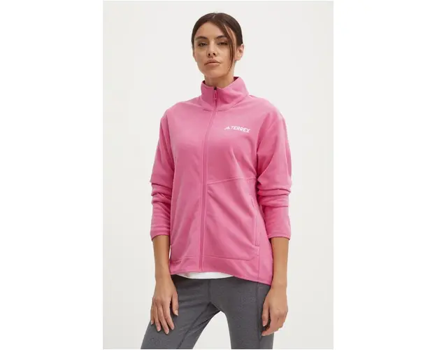 adidas TERREX hanorac Multi culoarea roz, neted, IX7710