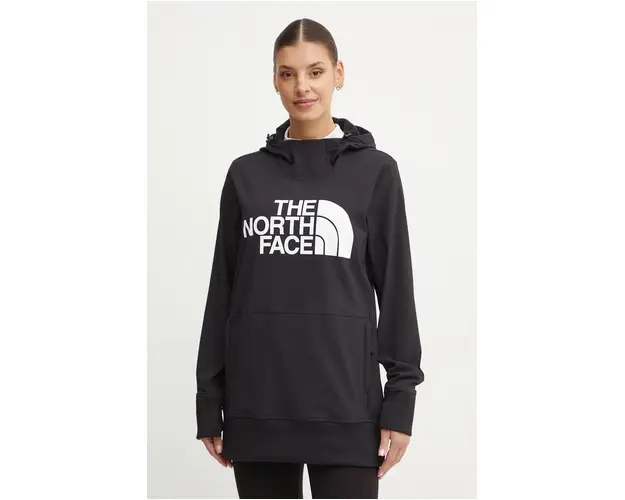 The North Face hanorac Tekno culoarea negru, cu gluga, cu imprimeu, NF0A7UUK4H01