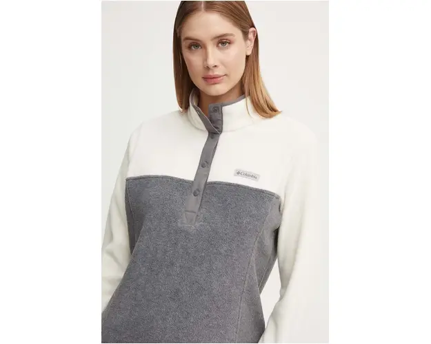 Columbia hanorac Benton Springs culoarea gri, modelator, 2085651