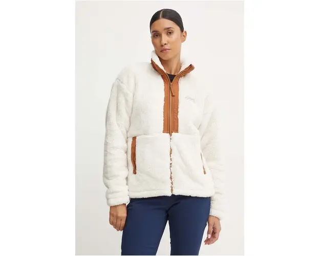 Columbia hanorac Boundless Discovery culoarea bej, neted, 2085682