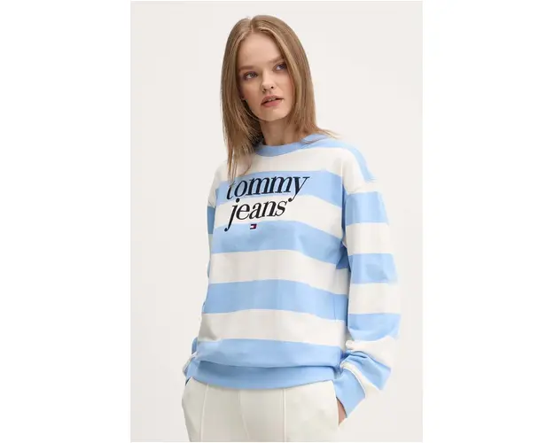Tommy Jeans hanorac de bumbac femei, modelator, DW0DW19041