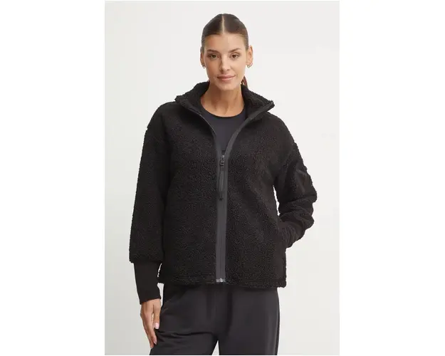 Didriksons bluza MELLA femei, culoarea negru, neted, 505446