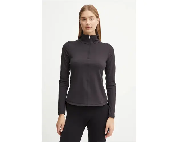 Casall hanorac de antrenament Serene culoarea negru, neted, 24110