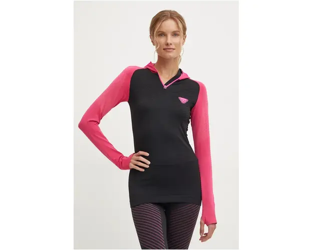 Dynafit hanorac functional FT Dryarn culoarea negru, 08.0000071048