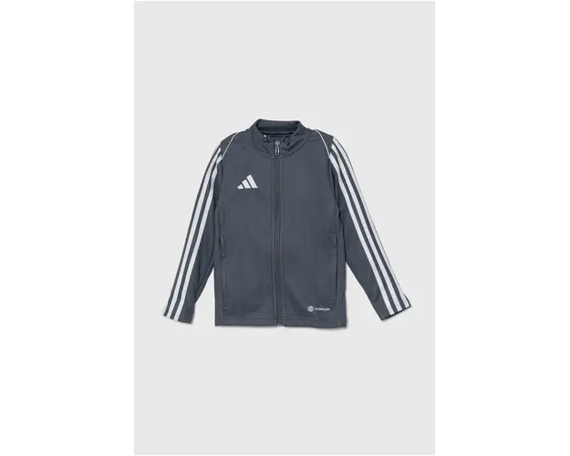 adidas Performance bluza copii TIRO23L TRKTY culoarea gri, cu imprimeu, HS3523