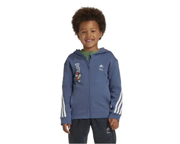 adidas bluza copii LK DY MM TT cu gluga, cu imprimeu, IW0674