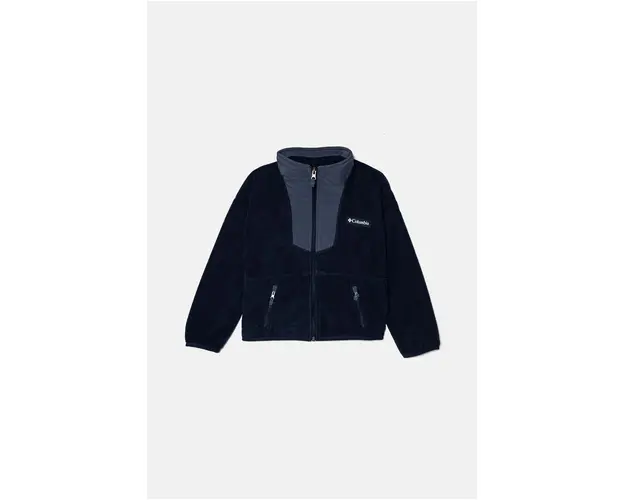 Columbia hanorac polar pentru copii Sequoia Grove culoarea albastru marin, modelator, 2087631