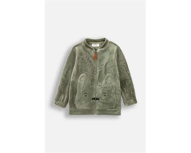 Coccodrillo bluza bebe culoarea verde, SMILE BOY NEWBORN