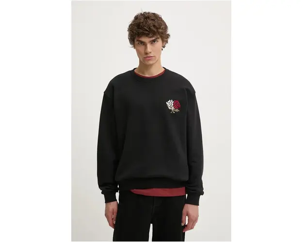Les Deux bluza barbati, culoarea negru, LDM200143