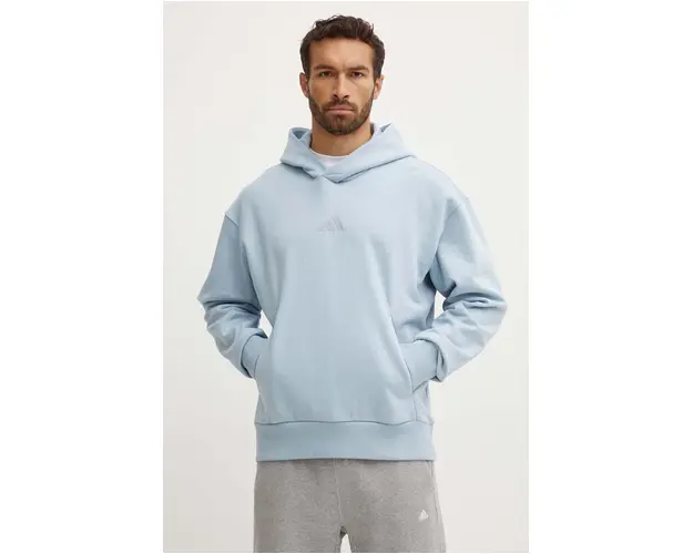 adidas bluza All SZN barbati, cu gluga, cu imprimeu, IY2395
