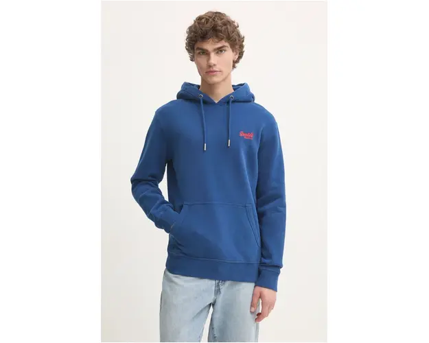 Superdry bluza barbati, cu gluga, cu imprimeu, M2013110D-J6P