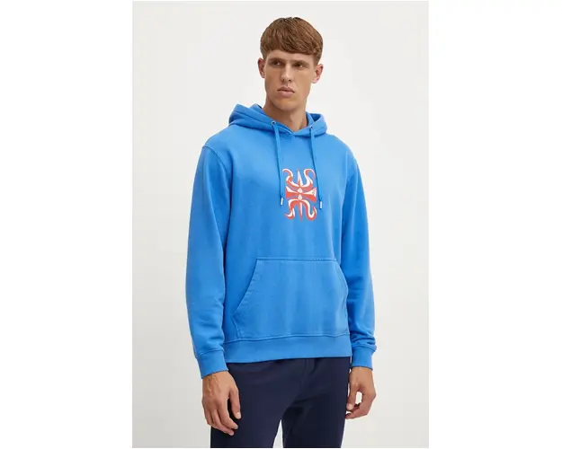 Quiksilver bluza Mercury Hoodie barbati, cu gluga, cu imprimeu, AQYFT03399