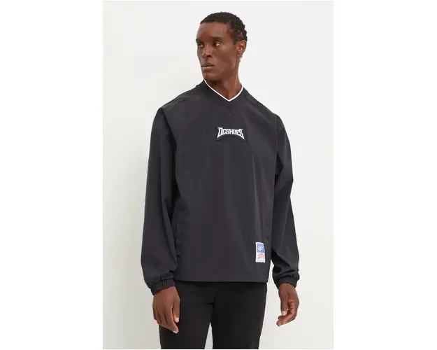 DC bluza Eagle Champ Warmup barbati, culoarea negru, cu imprimeu, ADYJK03201