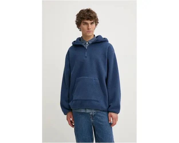 Levi's hanorac fleece cu gluga, neted, A8611