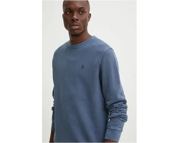 G-Star Raw hanorac de bumbac barbati, neted, D25891-D688